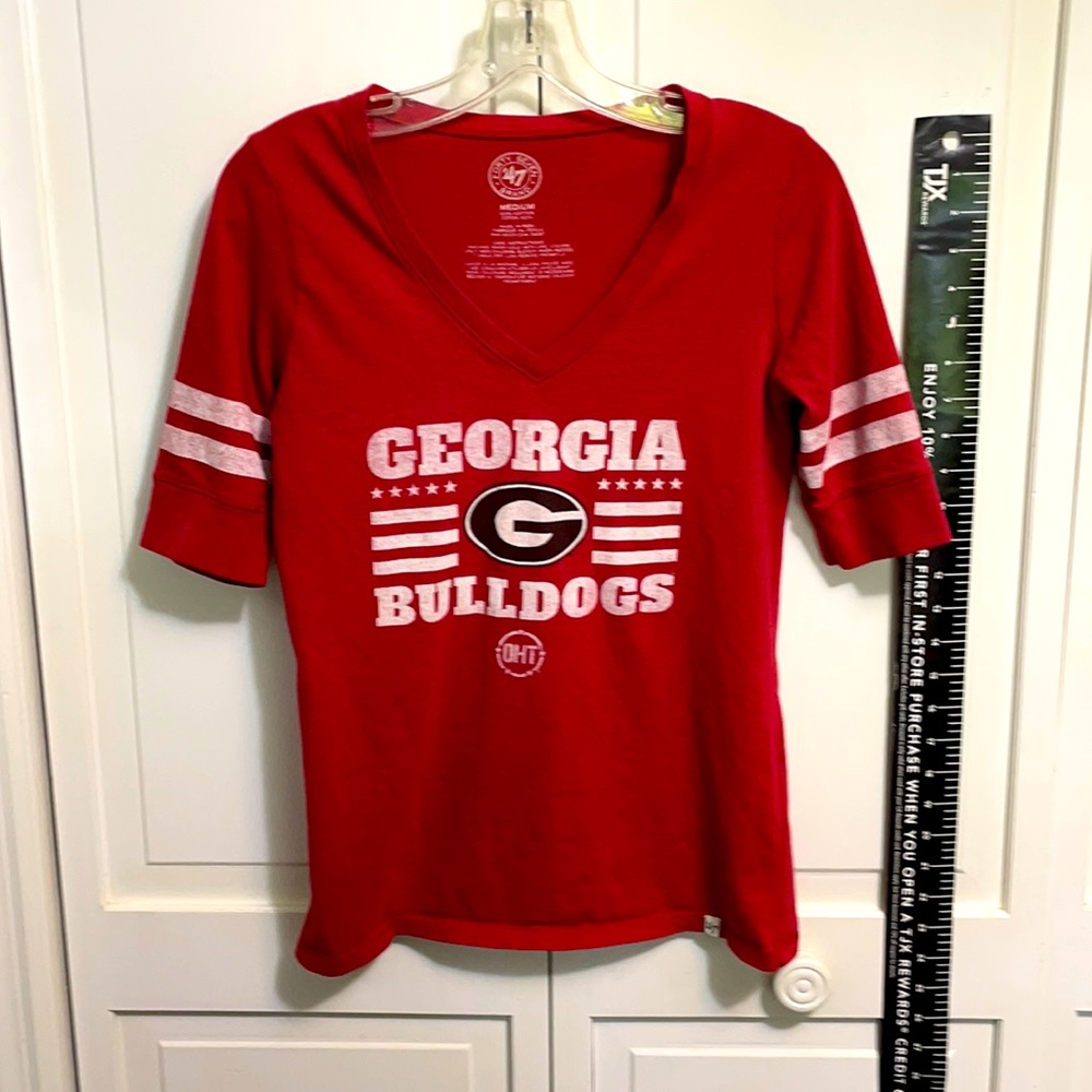 GEORGIA BULLDOGS T SHIRT SZ-Medium